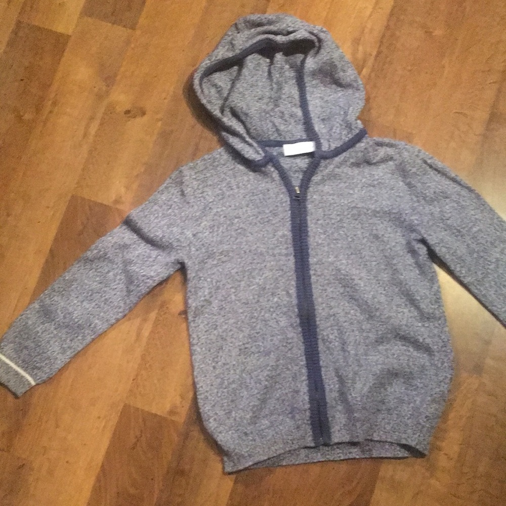 Zippered hoodie/ sweater